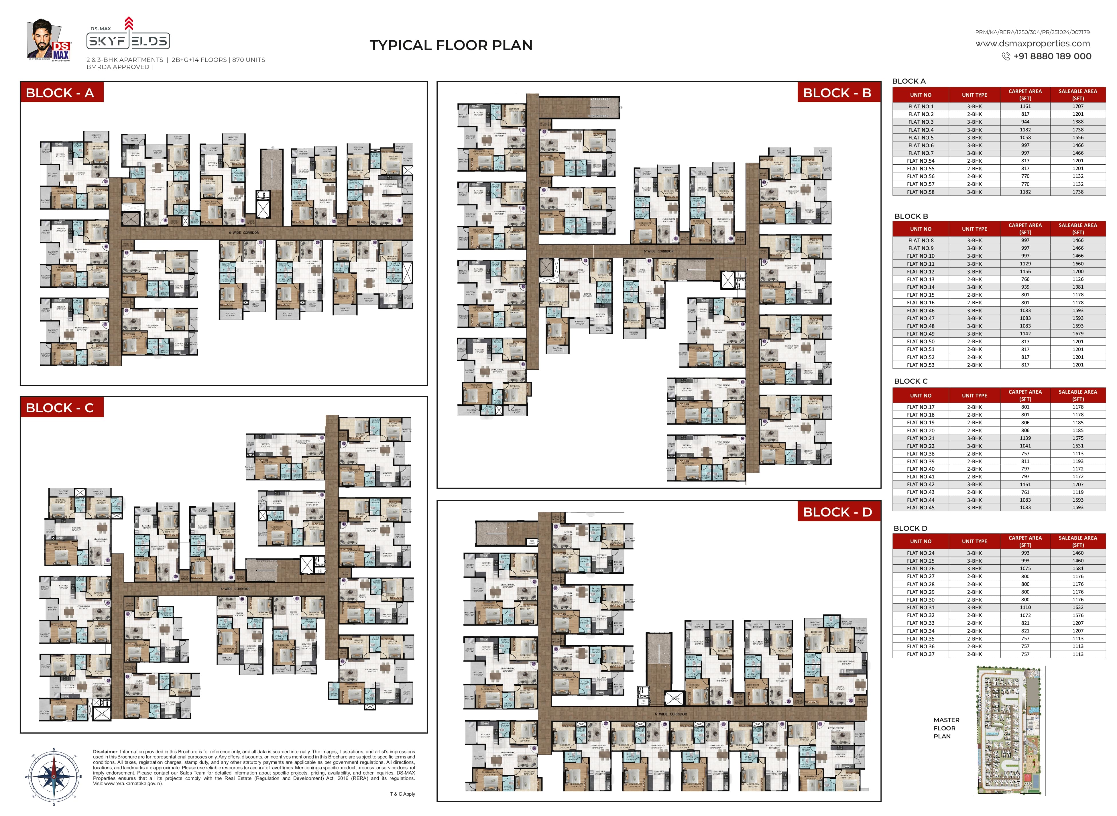 2 BHK Floor Plan